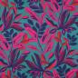 Preview: Baumwollsatin Petrol Lush Leaves von Nerida Hansen